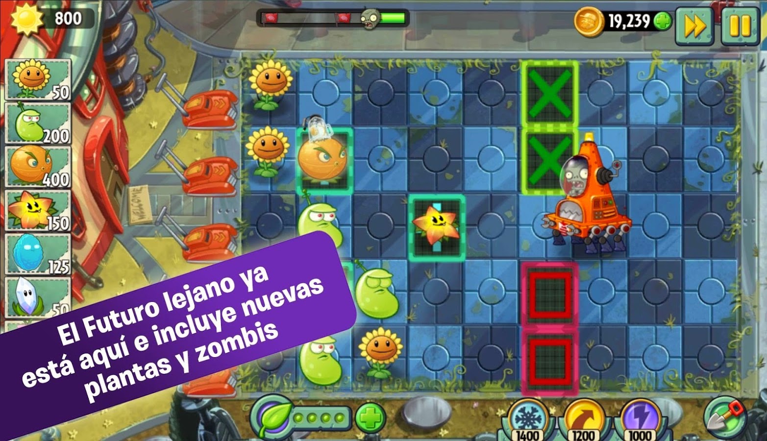 Plants vs Zombies 2 para PC full | Juegos para Android y PC descargar plants vs zombies full version para android